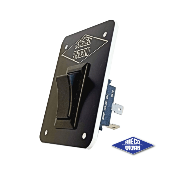 Double Action Rocker Switch w/ Switch Plate - Image 3