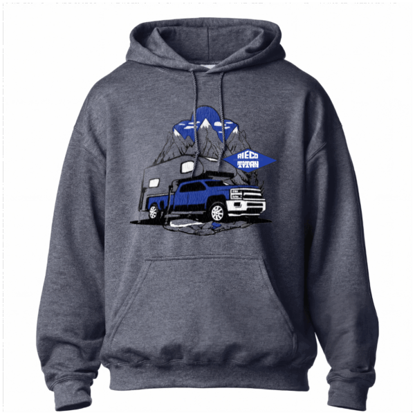 Rieco-Titan Truck Camper Design Hoodie