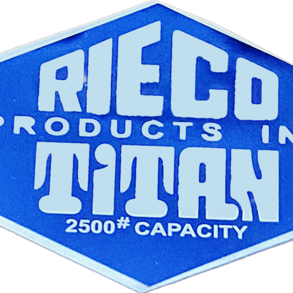 Electric Jack Decal 2500# for Electric Jacks